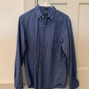 J. Crew Men’s Oxford Shirt - Slim Fit M